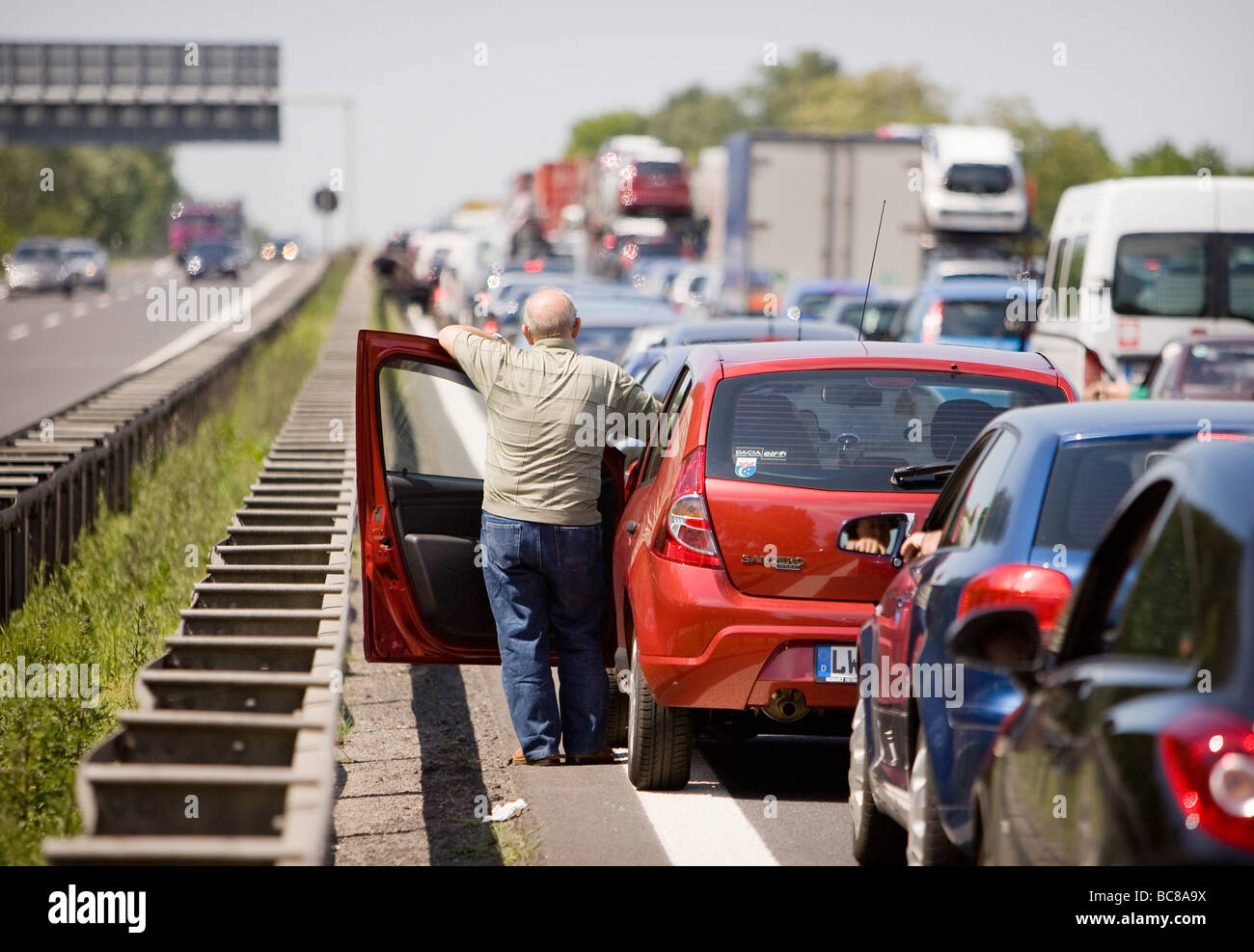 Traffic Jam Banque D'Images