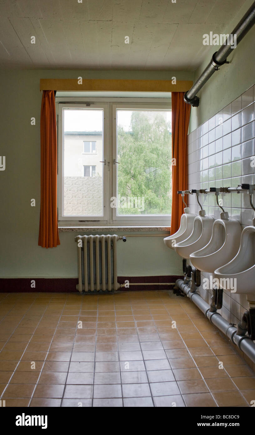 Dans un urinoir Prora musée Banque D'Images