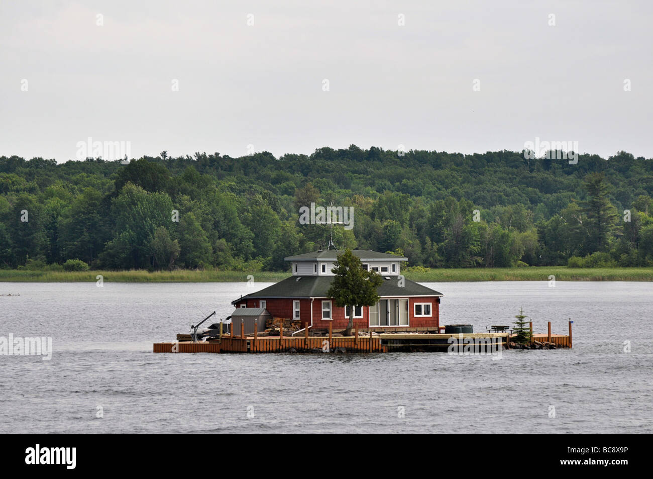 Vue 1000 îles, scène Banque D'Images