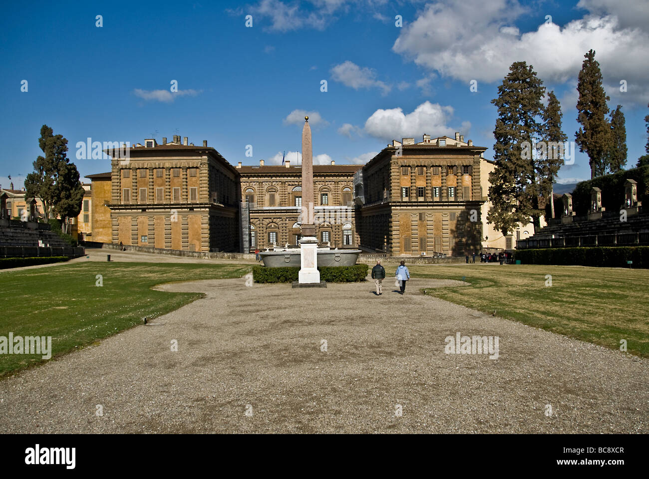 Palazzo Pitti Boboli - Florence - Italie Banque D'Images