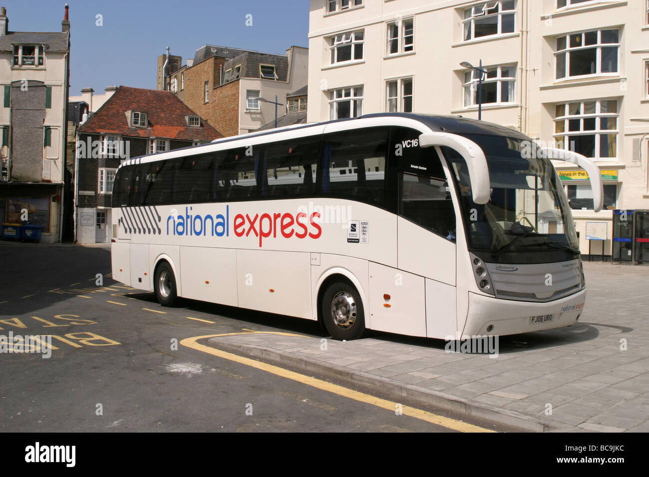 National Express Coach UK Banque D'Images