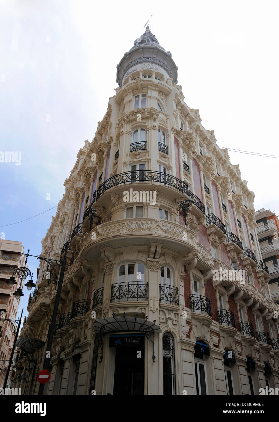 Le Grand Hotel, Cartagena, région de Murcie, Espagne Banque D'Images