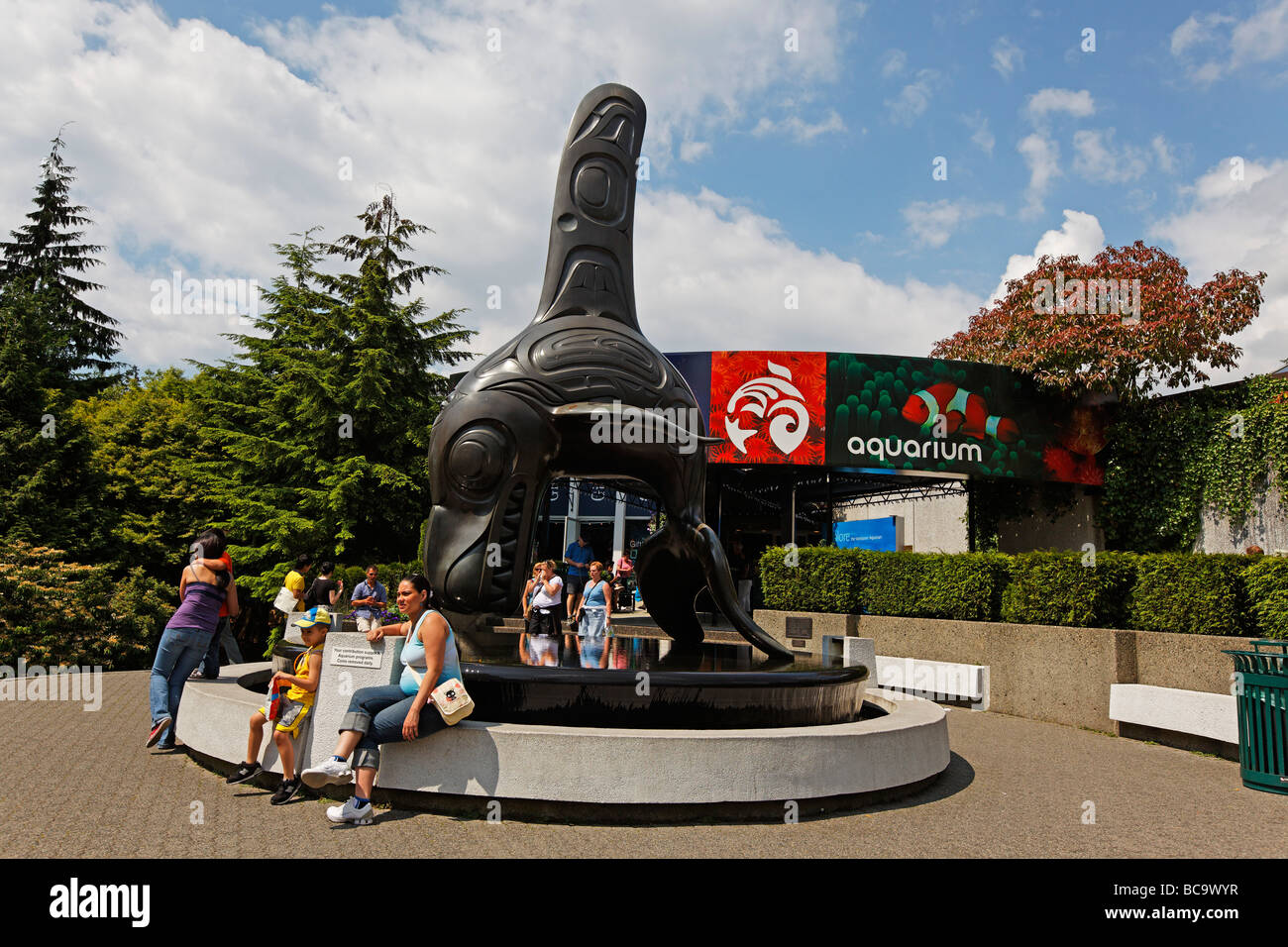 Aquarium de Vancouver City im Stanley Park Canada Amérique du Nord Banque D'Images