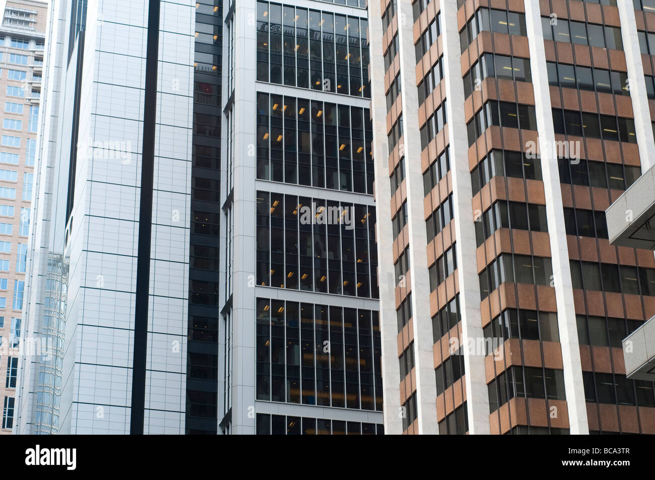 Les immeubles de grande hauteur de CBD, Sydney, NSW, Australie Banque D'Images