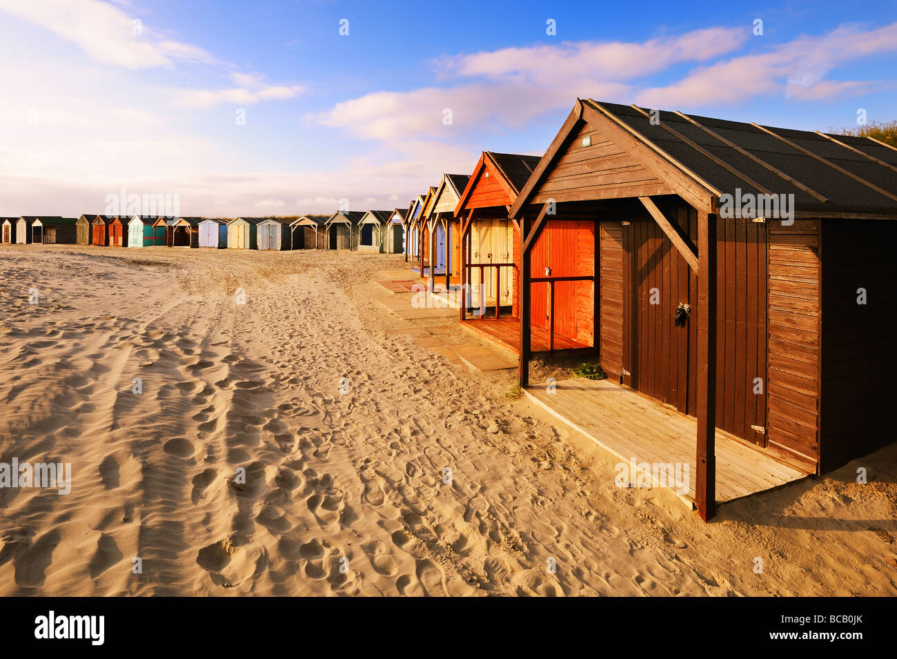 West Wittering beach dans le West Sussex, Royaume-Uni. Banque D'Images