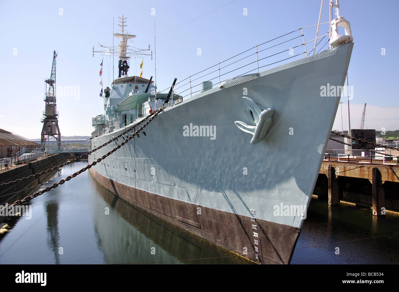 Le HMS Cavalier cuirassé, Cran-gevrier, Chatham, Kent, Angleterre, Royaume-Uni Banque D'Images