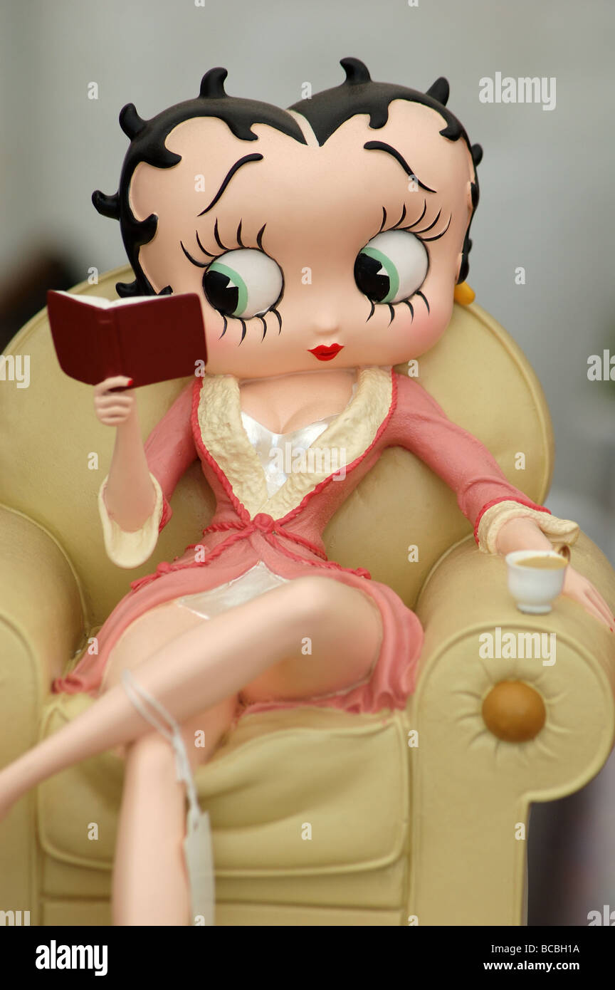 Betty Boop Banque D'Images