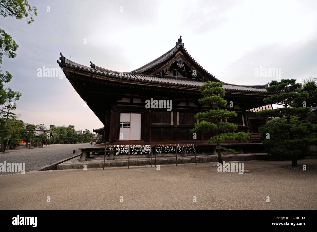 Hall principal de Sanjusangen-do temple bouddhiste (aka Rengeo-in). Quartier Higashiyama. Le protocole de Kyoto. Région du Kansai. Le Japon Banque D'Images