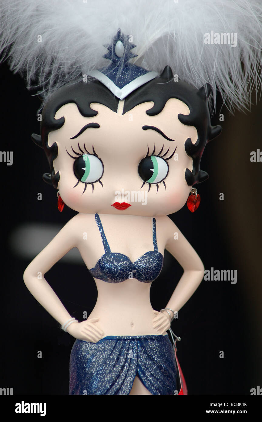 Betty Boop Banque D'Images