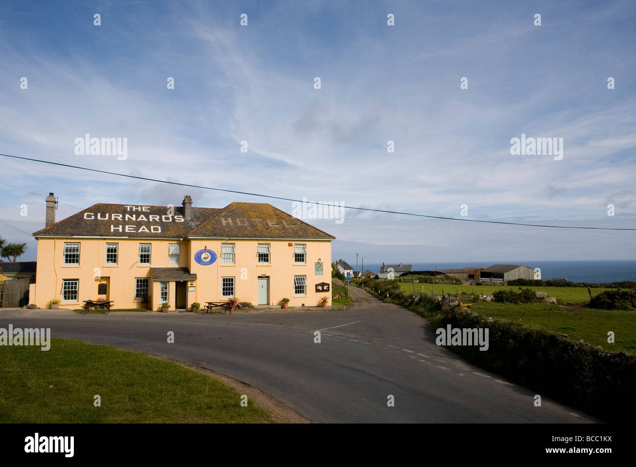 Paysage & mer Banque D'Images