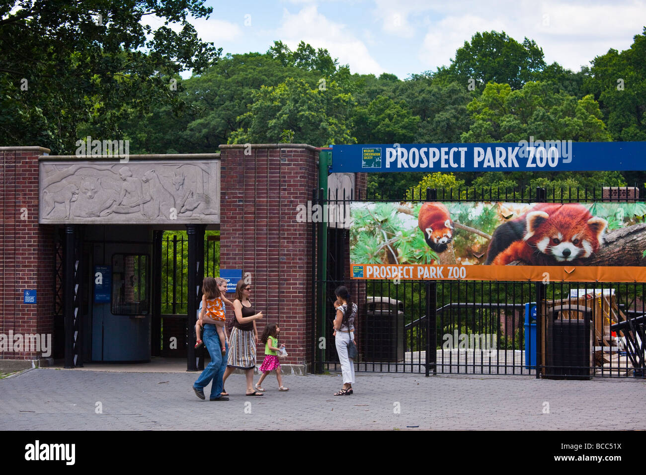 Le zoo de Prospect Park à Brooklyn New York Banque D'Images
