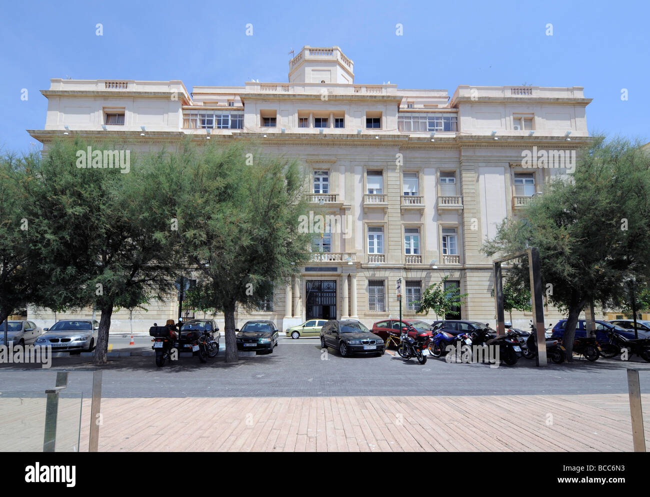 Une vue générale à Cartagena, région de Murcie, Espagne Banque D'Images