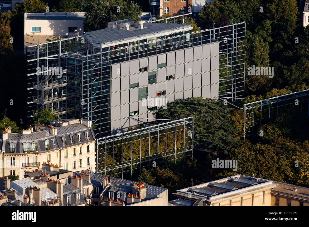 France, Paris, Fondation Cartier (Fondation Cartier pour l'Art Contemporain) Banque D'Images