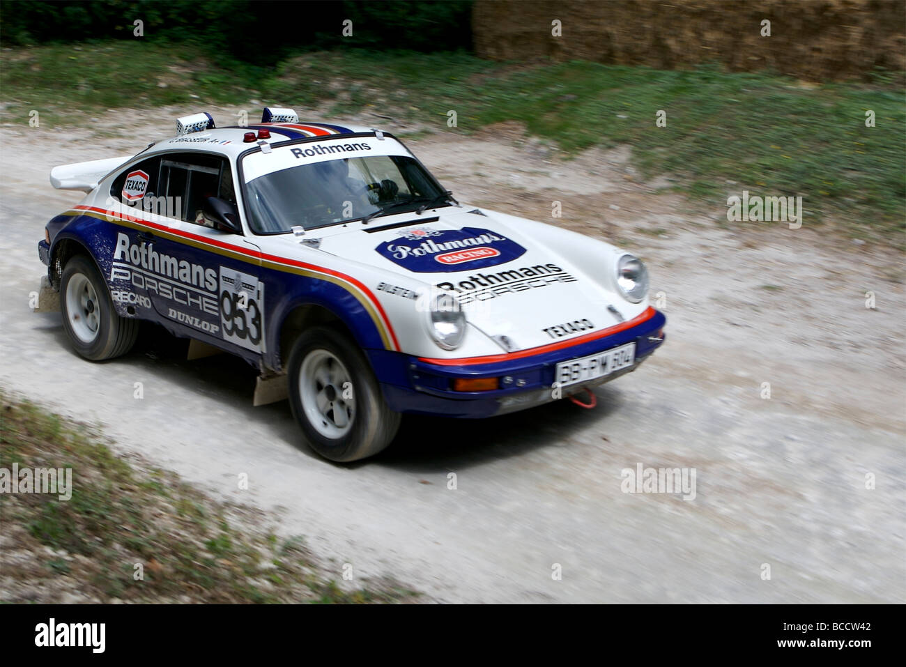 L'étape de rallye du Goodwood Festival of Speed Banque D'Images