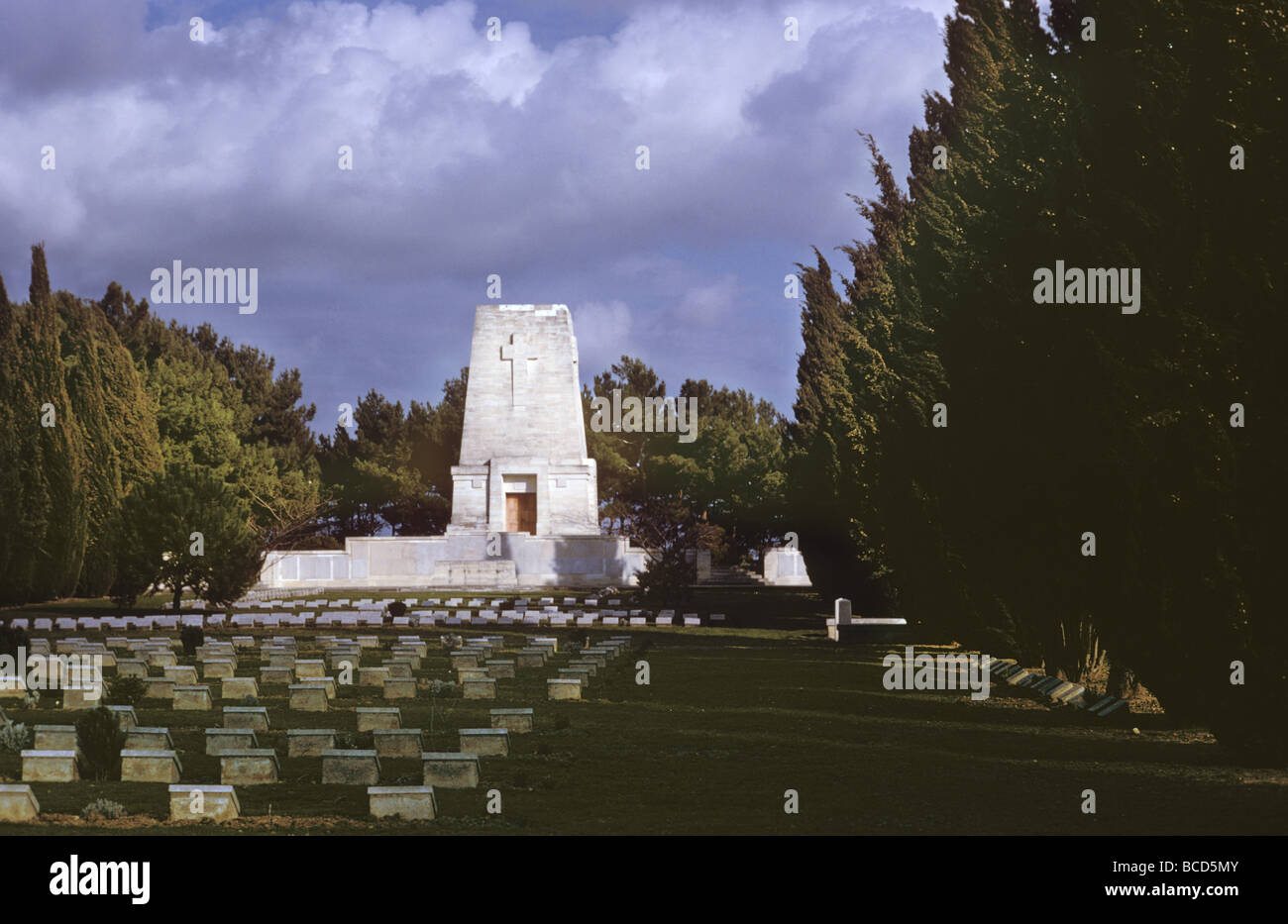 Lone Pine cimetière australien de la PREMIÈRE GUERRE MONDIALE, la Turquie Dardanelles 680310004 Banque D'Images