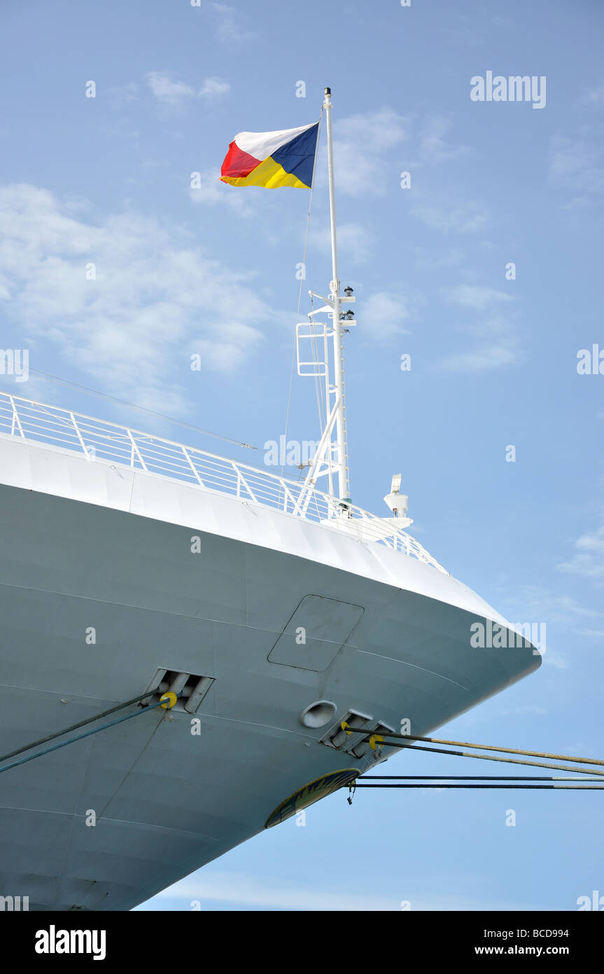 Arc d'accosté P&O Oceana Cruise Ship, Skagenkaien, Stavanger, Rogaland, Banque D'Images