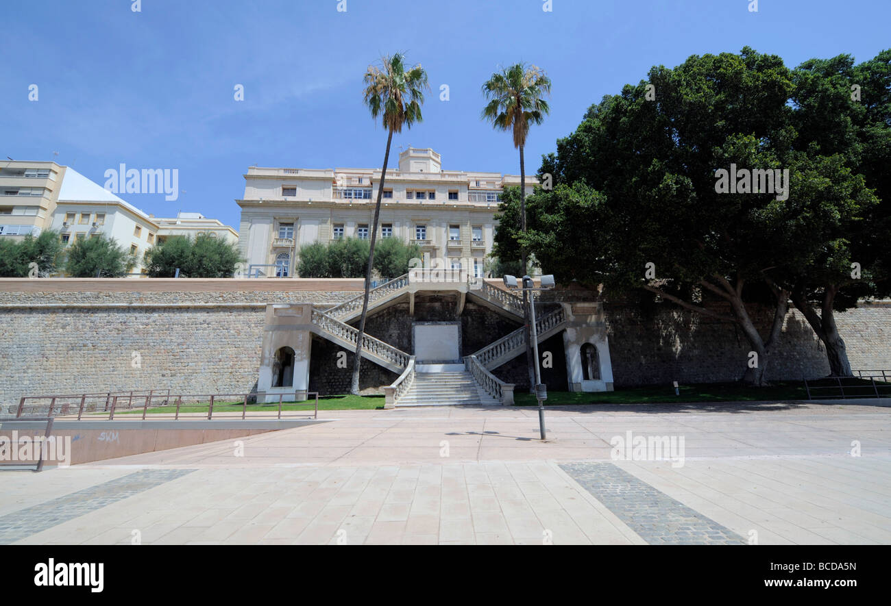 Une vue générale à Cartagena, région de Murcie, Espagne Banque D'Images