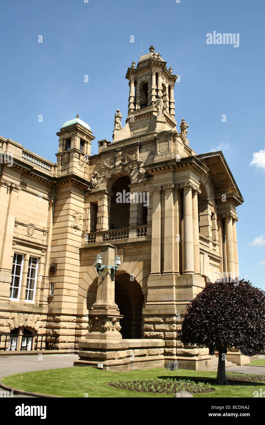 Cartwright Hall Bradford Yorkshire a été ouvert en 1904 en tant qu'Art Gallery il est situé dans Lister park nr Manningham Banque D'Images
