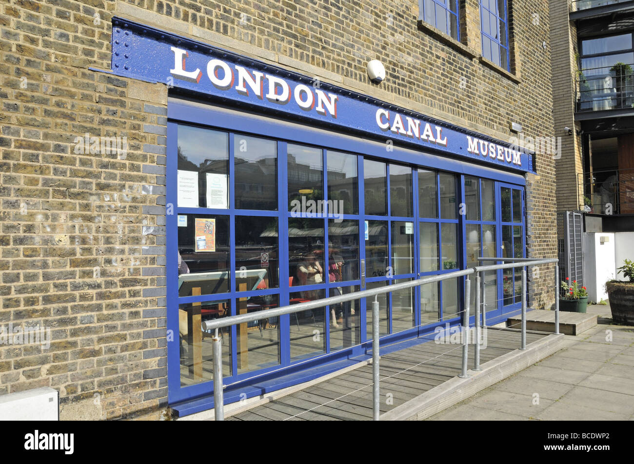 London Canal Museum Battlebridge Basin Regent's Canal Islington Londres Angleterre Royaume-uni Banque D'Images