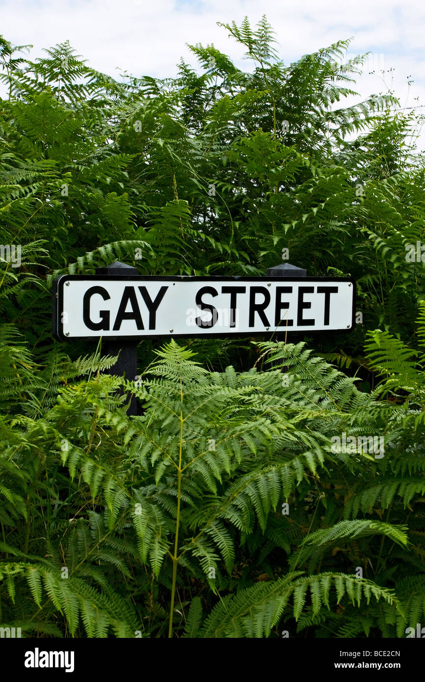 Gay Street. West Sussex, UK Banque D'Images