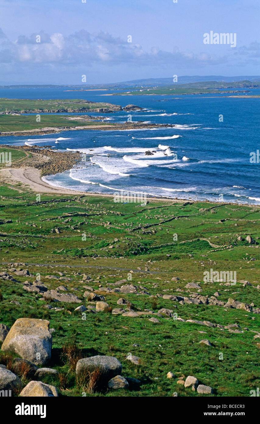 L'Irlande, dans le comté de Donegal. Bloody Foreland, tête, le Tuba City, dans le comté de Donegal, Irlande. Banque D'Images