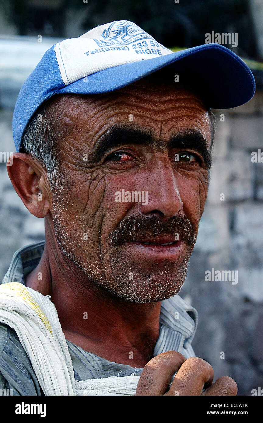 Portrait de l'homme turc Banque D'Images