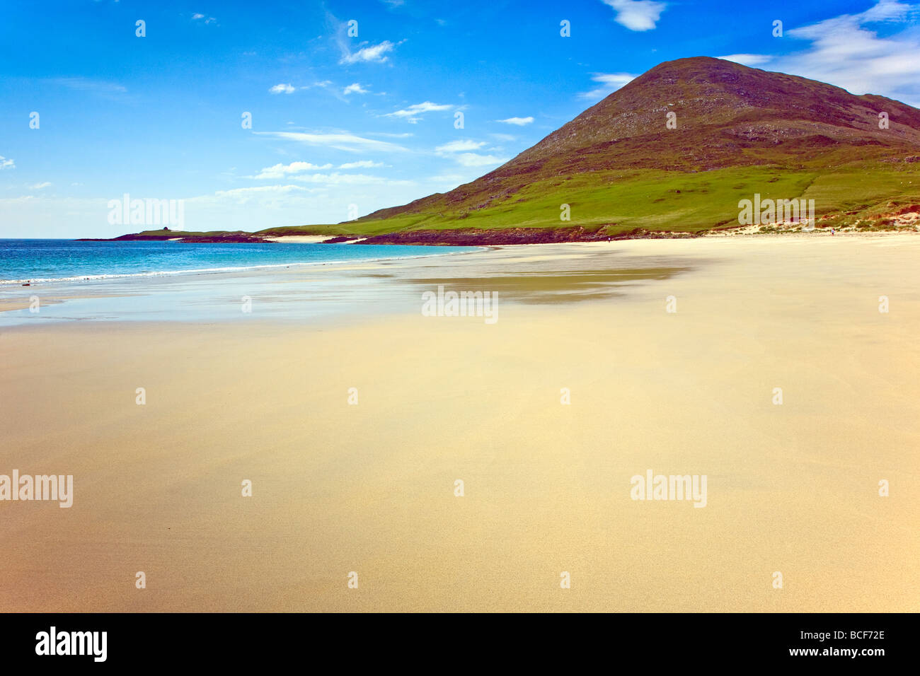 Cleabhaig Traigh na plage près de Northton, Isle of Harris, Outer Hebrides, Western Isles, Écosse, Royaume-Uni 2009 Banque D'Images
