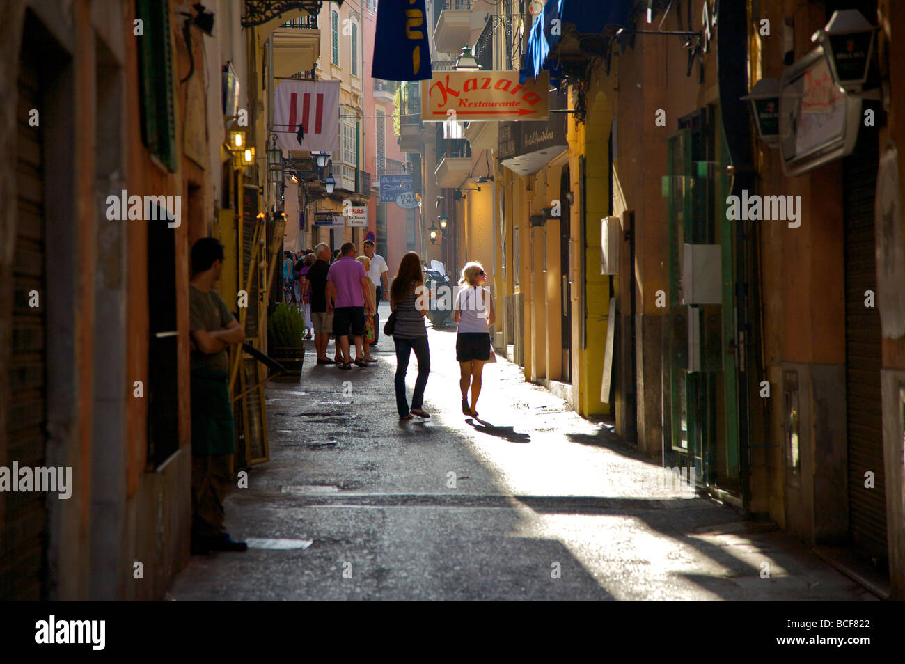 Vieille Ville, Palma, Majorque, Espagne Banque D'Images