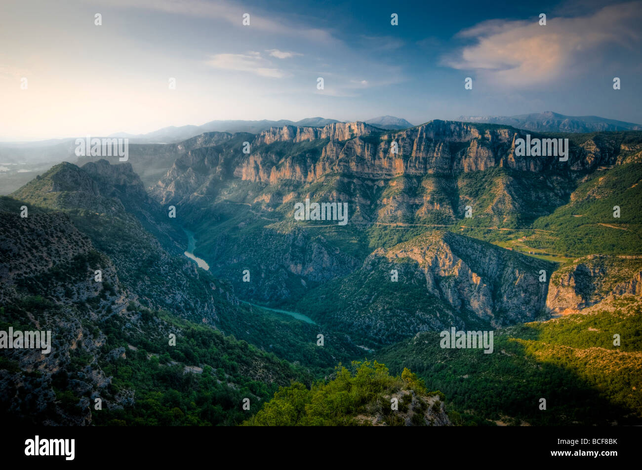 France, Provence-Alpes-Côte d'Azur, Les Gorges du Verdon Banque D'Images