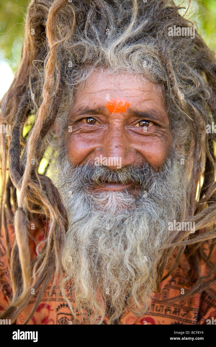 Saint Homme, Jaisalmer, Rajasthan, Inde, M. Banque D'Images