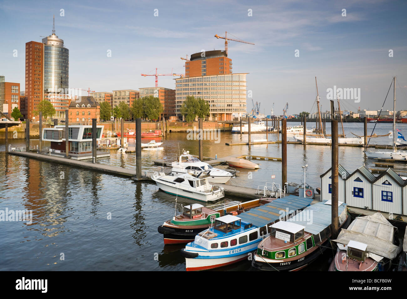 L'Allemagne, l'État de Hambourg, Hamburg Hafen City, nouveau quartier commercial Banque D'Images
