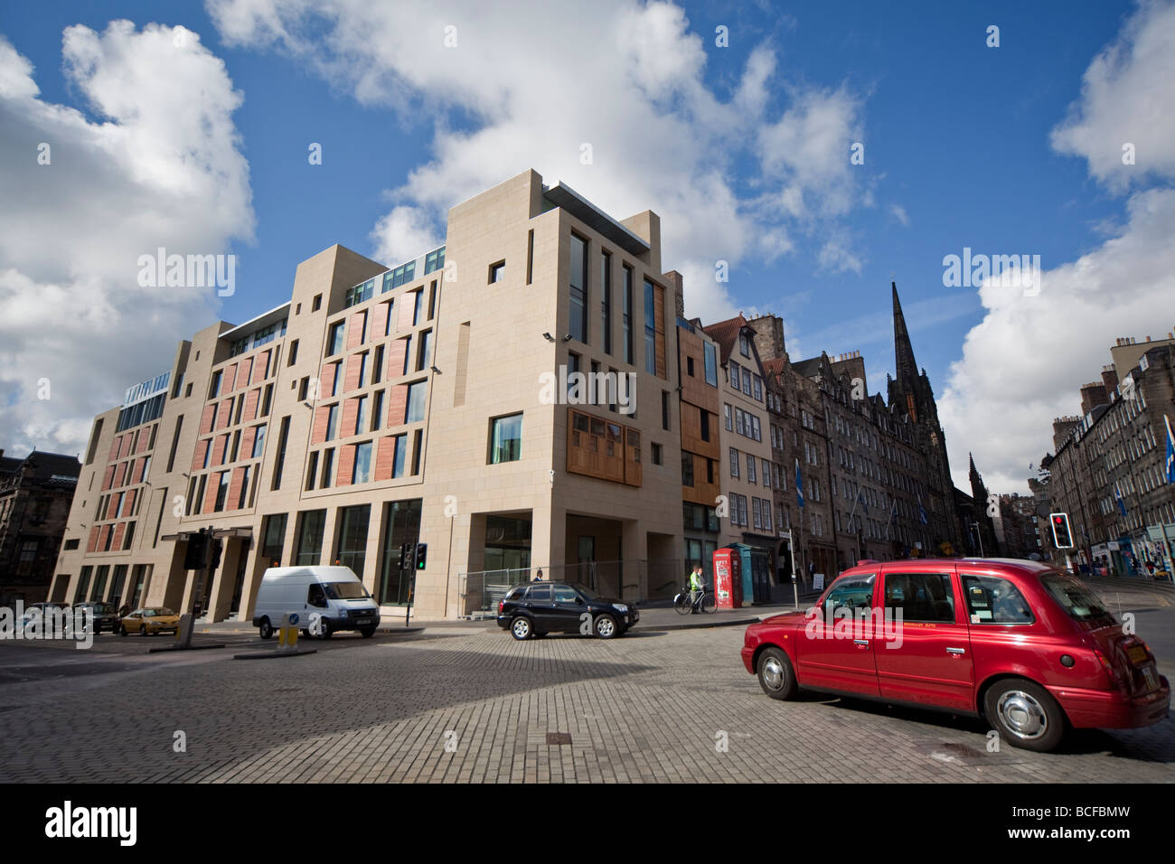 Le nouvel hôtel Missoni dans le Royal Mile d'Édimbourg, Écosse, Royaume-Uni Banque D'Images
