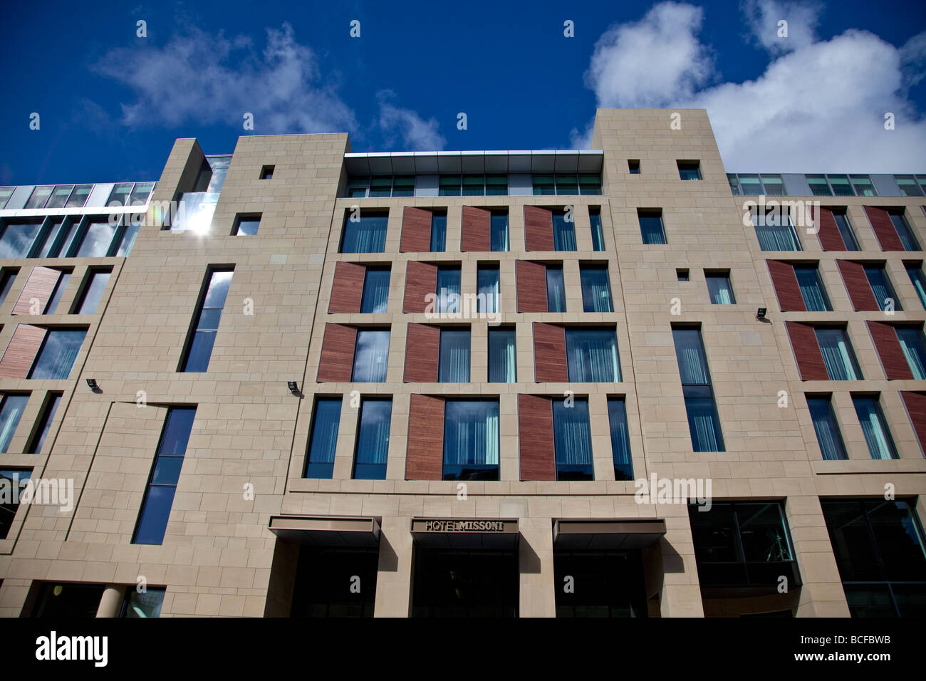 Le nouvel hôtel Missoni dans le Royal Mile d'Édimbourg, Écosse, Royaume-Uni Banque D'Images