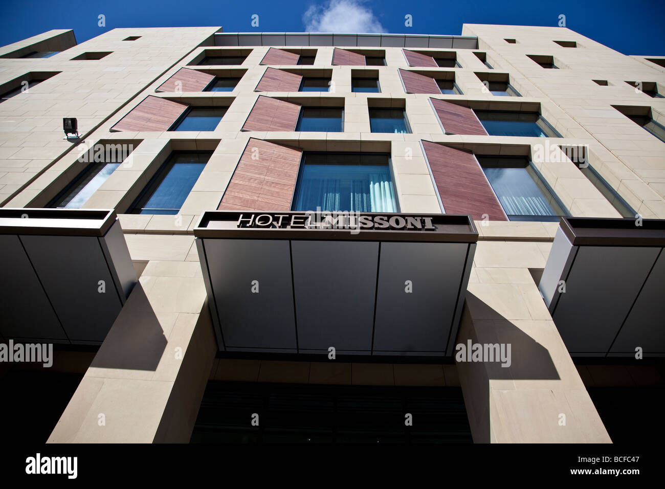 Le nouvel hôtel Missoni dans le Royal Mile d'Édimbourg, Écosse, Royaume-Uni Banque D'Images