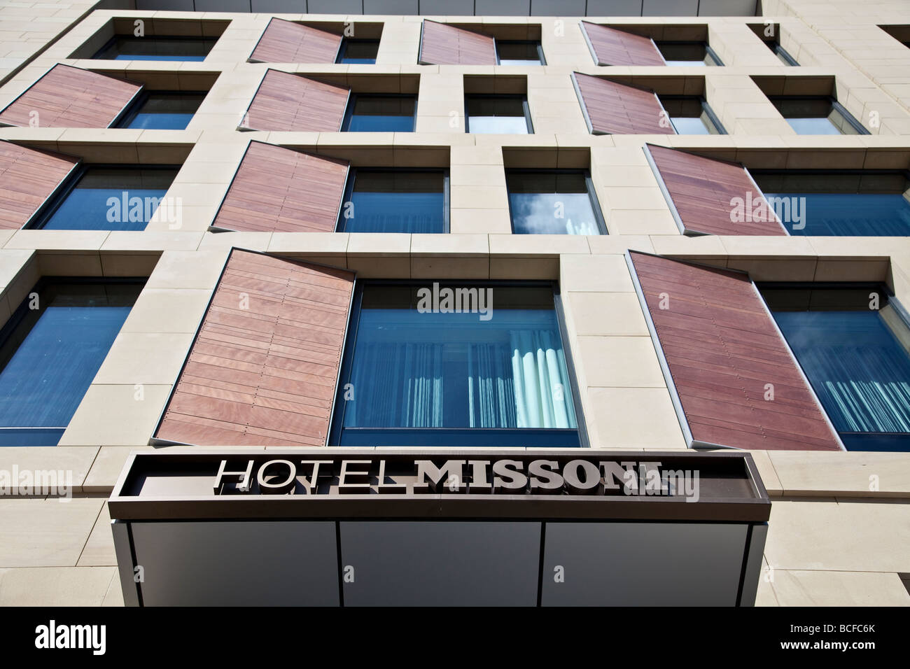 Le nouvel hôtel Missoni dans le Royal Mile d'Édimbourg, Écosse, Royaume-Uni Banque D'Images