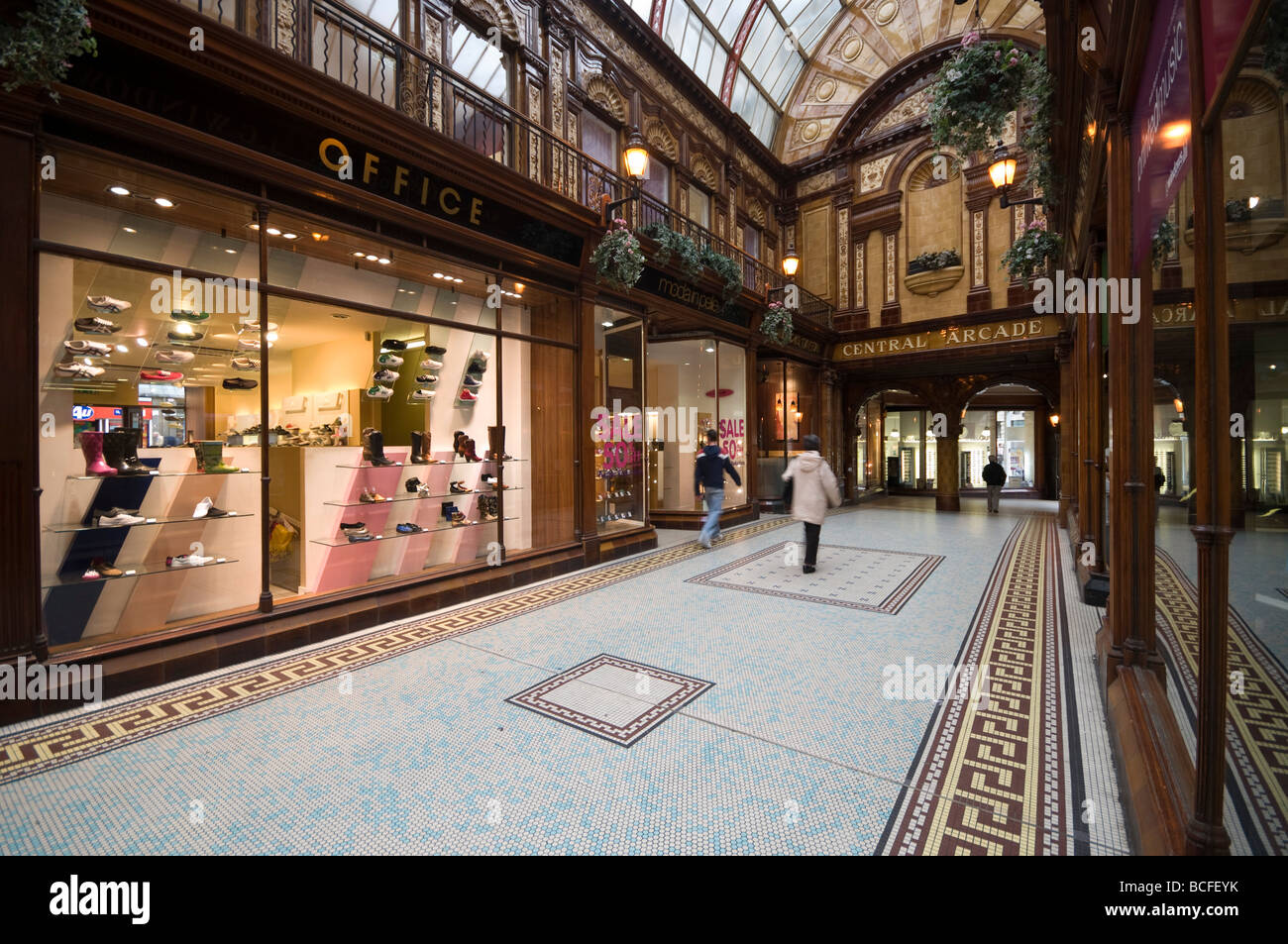 Royaume-uni, Angleterre, Tyne et Wear, Newcastle, Arcade centrale Banque D'Images