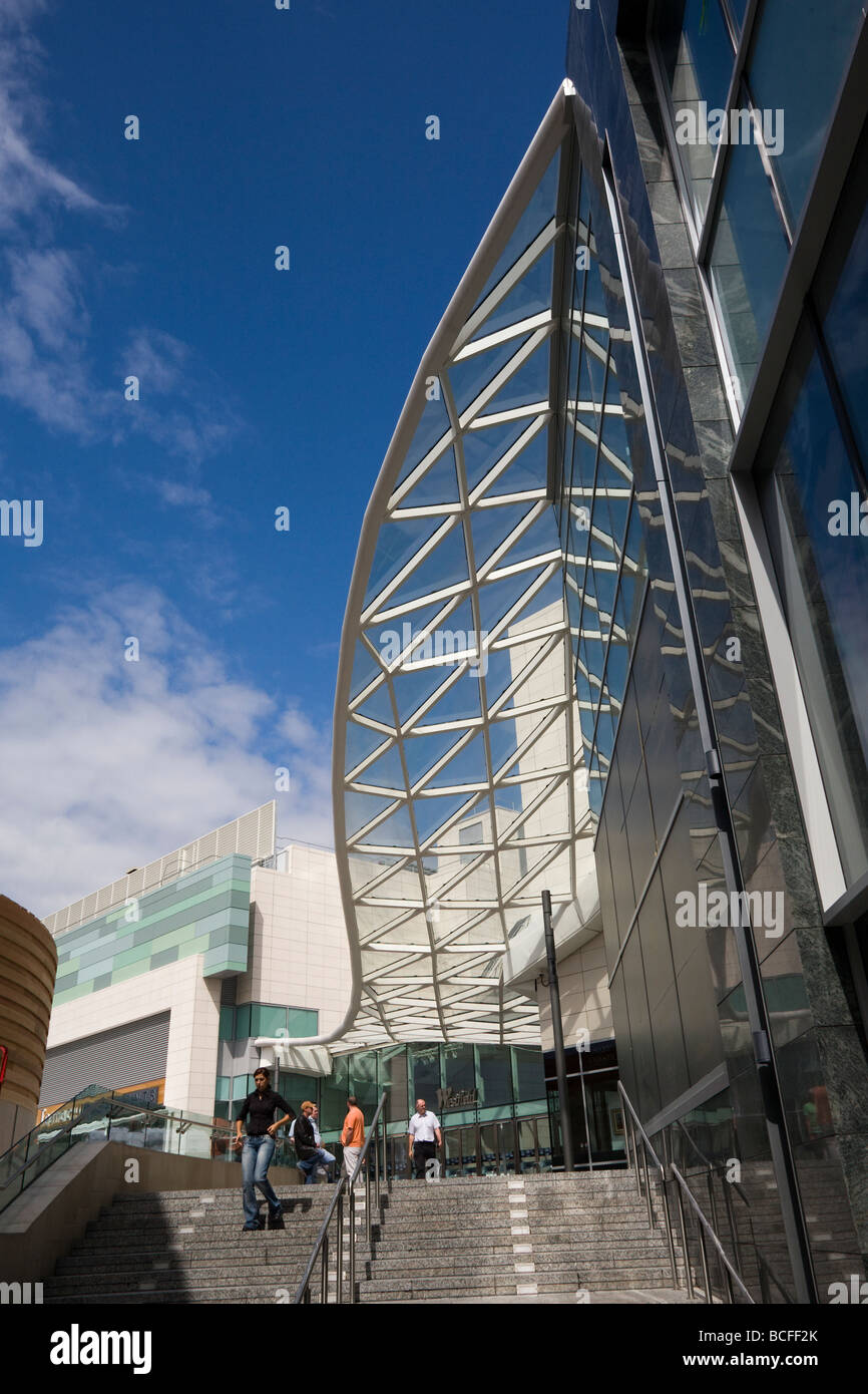 Le centre commercial de Westfield à Londres Ouest Bush Shephers GO UK Banque D'Images