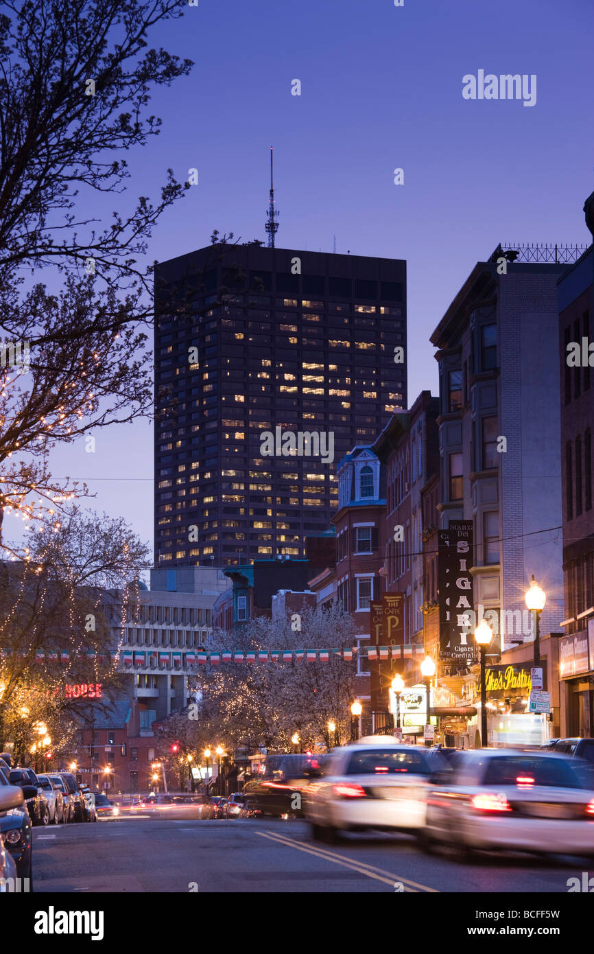 États-unis, Massachusetts, Boston, North End, Little Italy, Hanover Street Banque D'Images