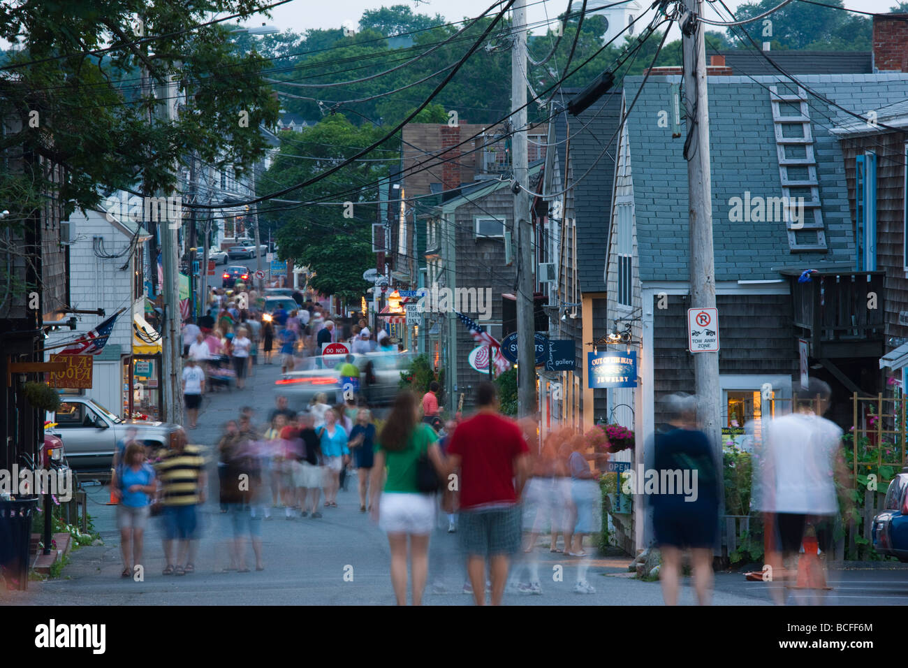 USA, Massachusetts, Cape Ann, Rockport, Bearskin Neck Banque D'Images