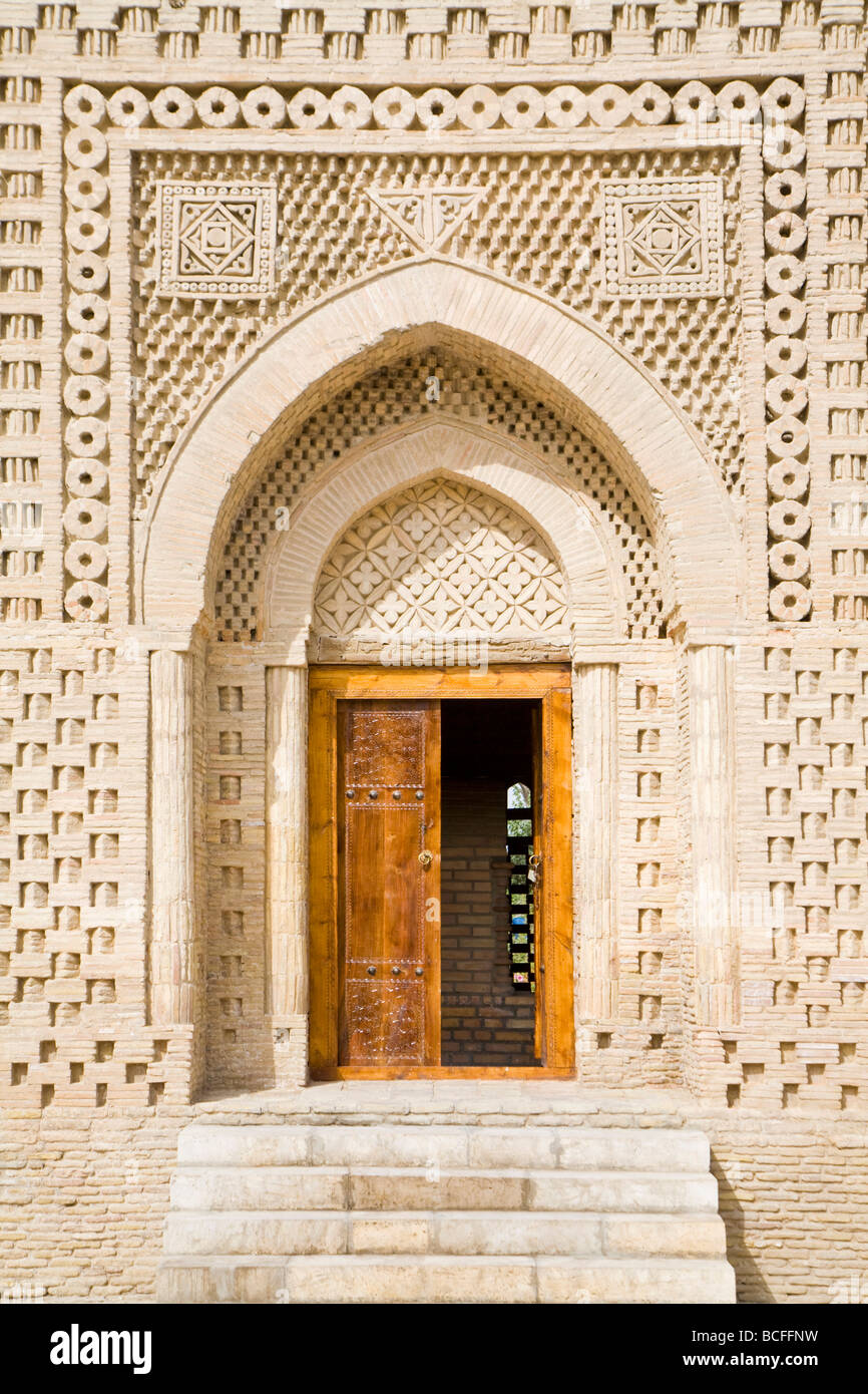 L'Ouzbékistan, Boukhara, Parc Samani, 10e siècle Ismail Samani Mausaleum Banque D'Images