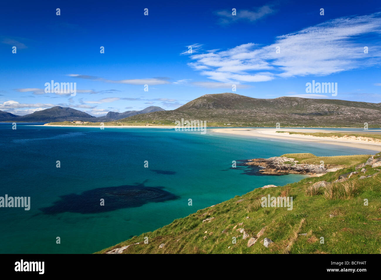 Seilebost beach Isle of Harris,Outer Hebrides, Western Isles, Écosse, Royaume-Uni 2009 Banque D'Images