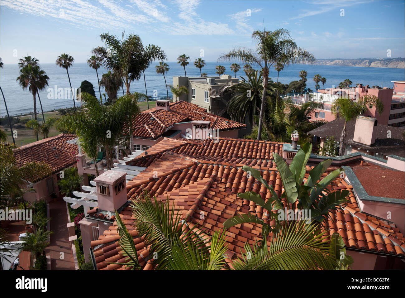 La Valencia Hotel, La Jolla, Californie Banque D'Images