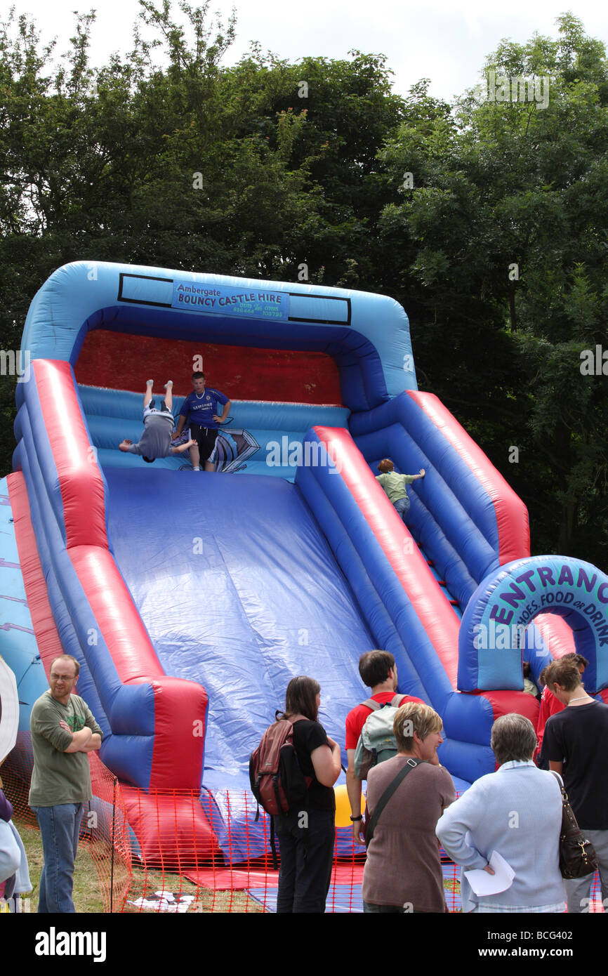 Toboggan gonflable Banque de photographies et d’images à haute