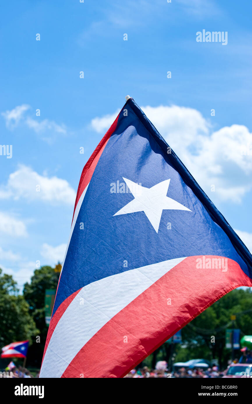 Puerto Rican Pride Parade à Chicago, Illinois, 2009 Banque D'Images