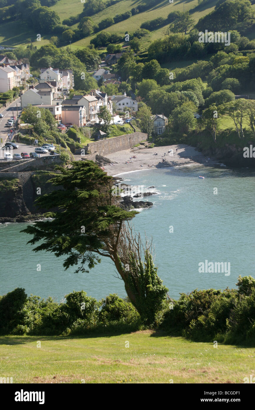 Combe Martin Devon, Angleterre Banque D'Images