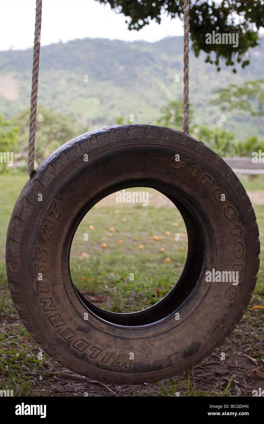 Balan?�oire pneu Afrique Ghana Photo Stock - Alamy