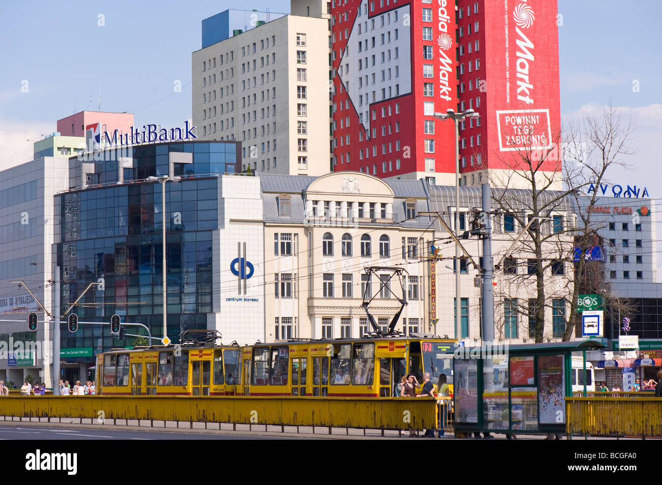 Lodz Pologne Banque D'Images