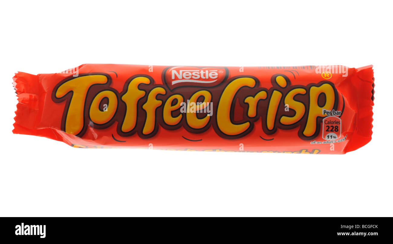Nestle Caramel 'Crisp' Banque D'Images