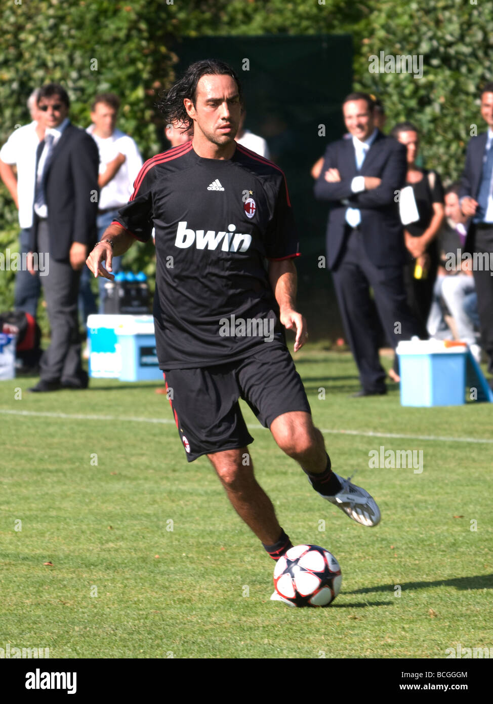 Milanello, l'AC Milan commencer une nouvelle saison avec le nouveau Mister Leonardo. Dans cette image Alessandro Nesta. Banque D'Images