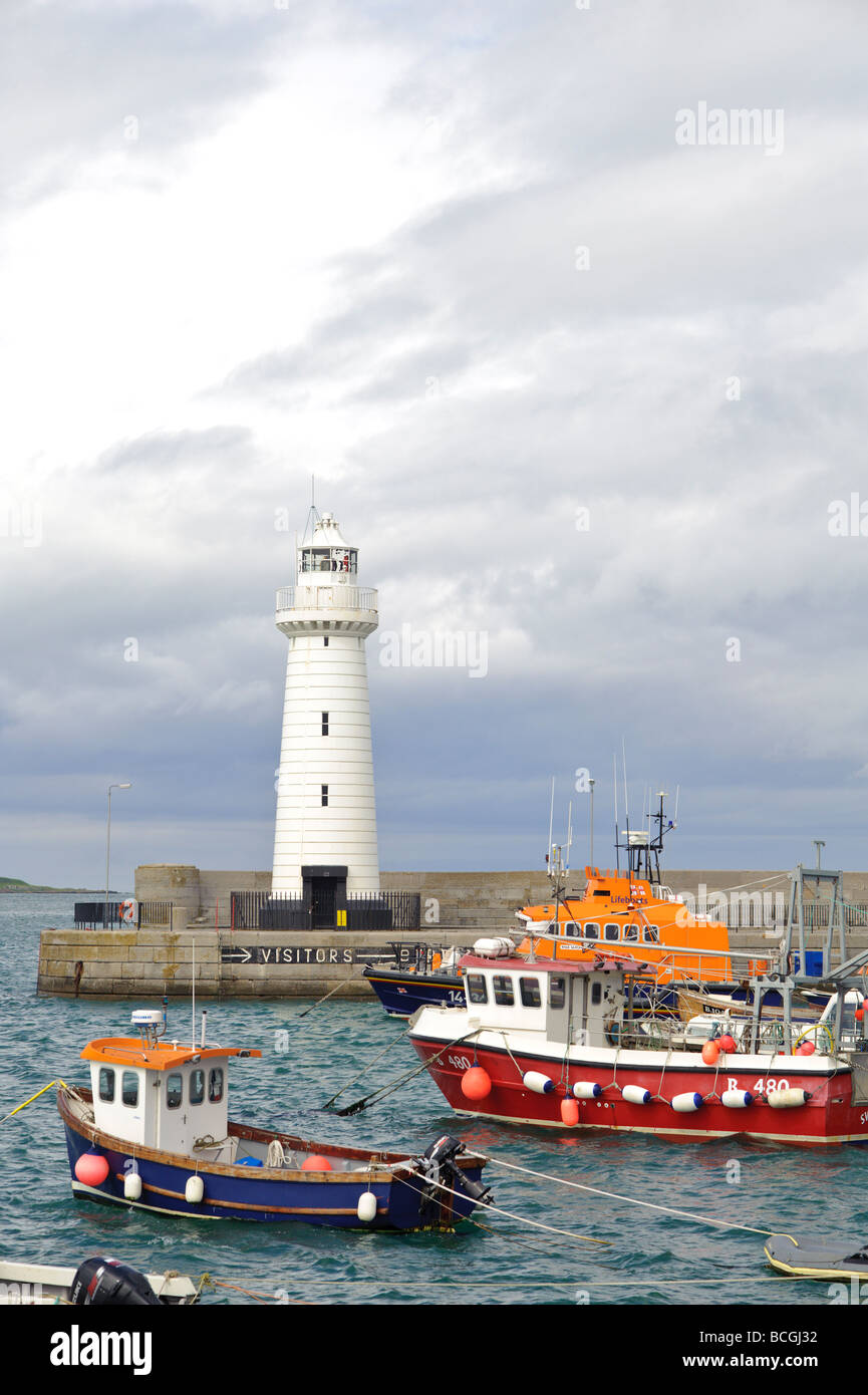 Ville et port de donaghadee Irlande du Nord Banque D'Images